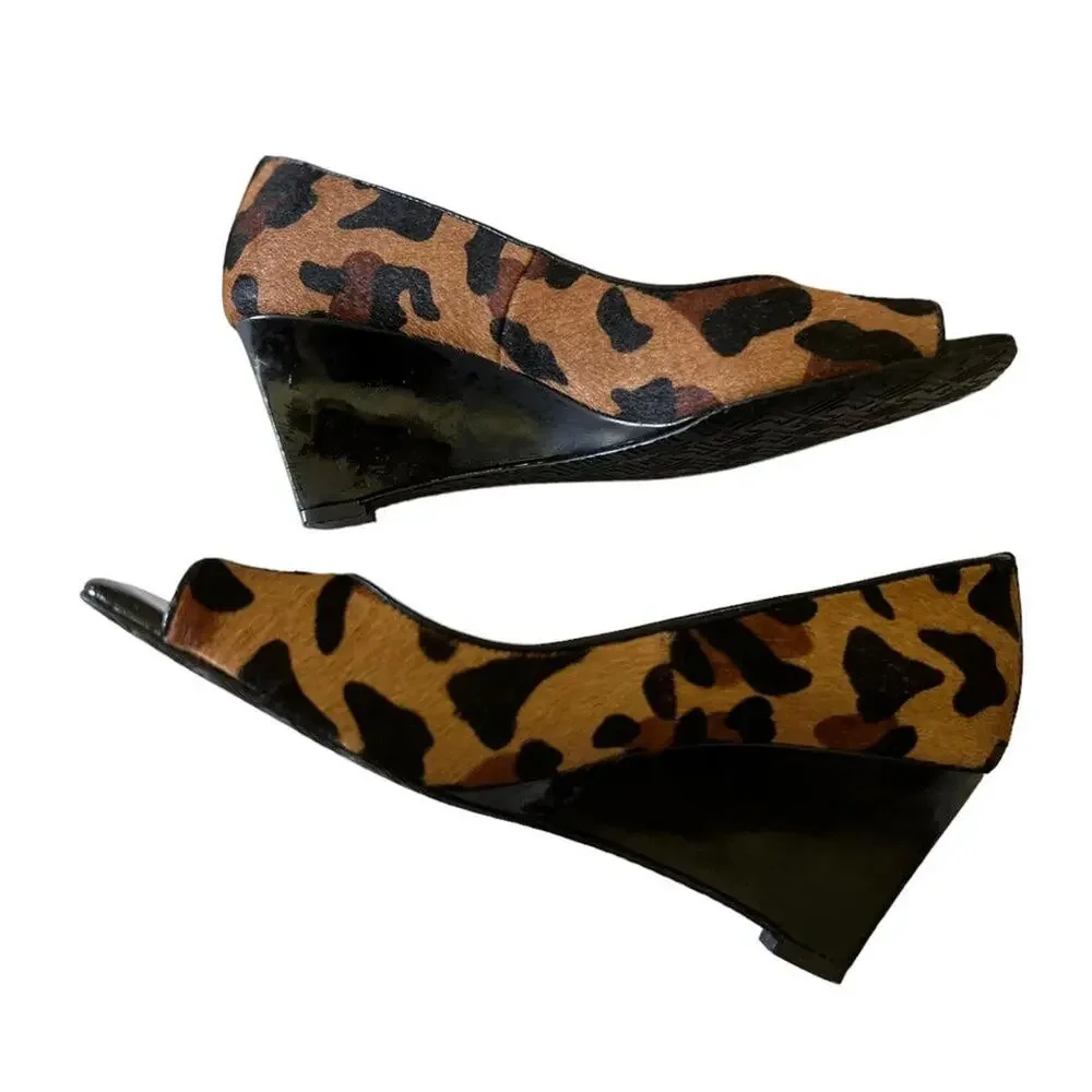 LIZ CLAIBORNE Cheetah Print Rave2 Heels 6M